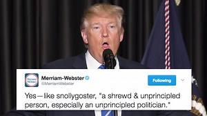 Merriam-Webster Dictionary can’t stop trolling the Trump administration on Twitter. | Insider Tech