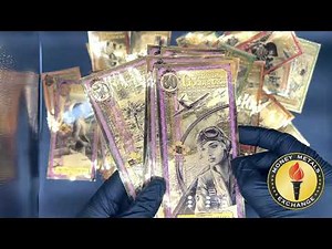 24K Fractional Gold Notes: 50 Goldbacks at Money Metals Exchange