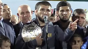 Khabib Gets Hero's Welcome In Dagestan, 'You Inspired Me!'
