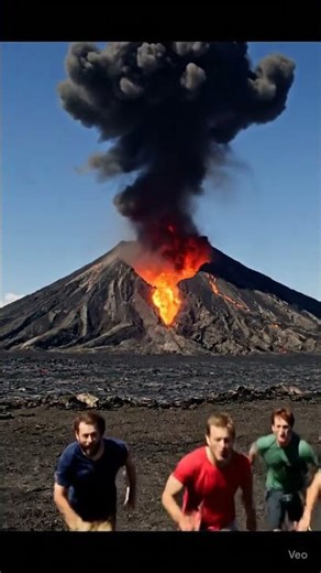 🔥 Deadly Volcano Eruption – Lava Destroys Everything