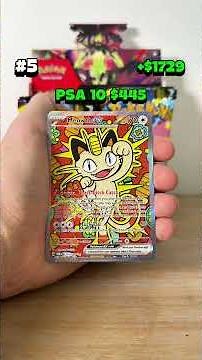 I opened 1000 Pokemon packs last year...