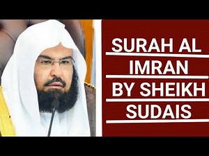 Surah Al Imran (Fast Recitation) Speedy and Quick Reading in 26 Minutes By SheikhSudais