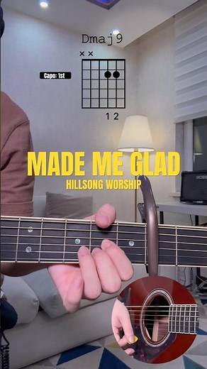 MADE ME GLAD GUITAR TUTORIAL | HILLSONG WORSHIP #guitar #worship #worshipsongs #guitarlesson