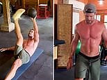 Fans go wild over bulge in Chris Hemsworth's workout video