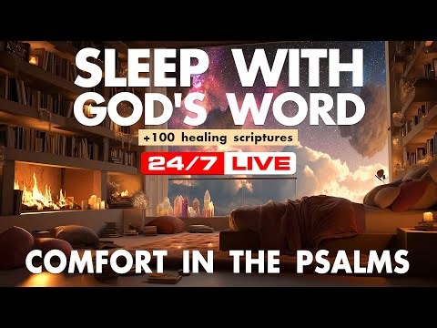 Healing bible verses renew faith today. Relaxing scriptures for sleep soothe.