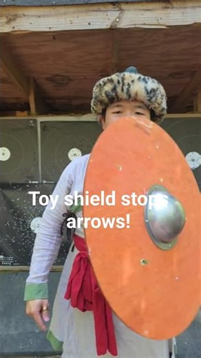 This Toy Shield CAN Stop Arrows?!