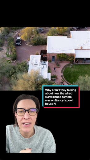 I haven’t heard one person refer to Nancy’s pool house. This is a separate building. Someone could have been lying in wait until she got home, and also making sure she was alone. #nancyguthrie #truecrime #truecrimetok #poolhouse #jlrinvestigates @Jonathan Lee Riches