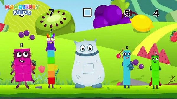 Numberblocks 52 learn to count Magic Run Fruit World New Season | Numberblocks Magic Adventure