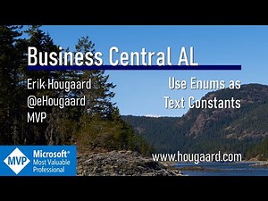 Use Enums as Text Constants in AL and Business Central