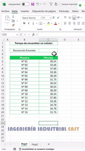 2.3K views · 23 reactions | Como Calcular la Desviación Estandar en EXCEL. Tips de Excel  | Excel Expertos | Facebook