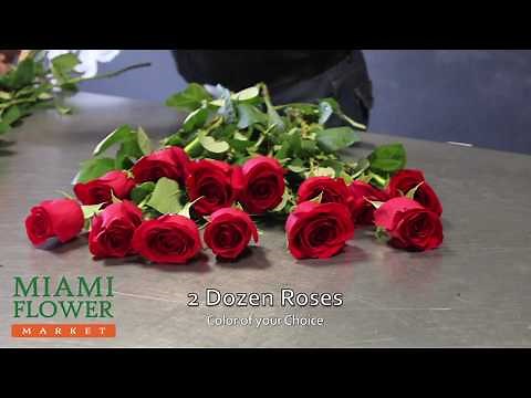 #BetheFlorist - Two Dozen Roses in a Vase