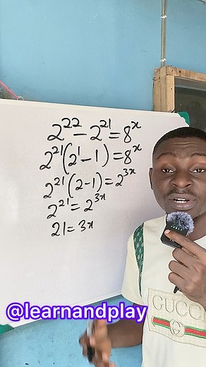 11K views · 145 reactions | Well explained indicial equation #Maths #learn #uk | Learnandplay Backup | Facebook