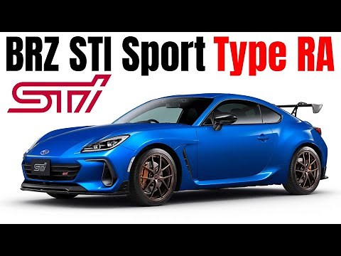 Subaru BRZ STI Sport Type RA: Race Car Engineering in a Street Package!