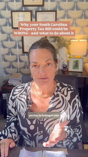 Property tax bills are coming out this week in South Carolina, and there’s several reasons why yours could be wrong. Every time a deed gets recorded in South Carolina, the property is taxed at 6%. If you purchased your house this year, refinanced your house, or put your house into a trust, your deed was re-recorded, and there’s a good chance you need to file for your 4% primary residence tax rate. Additionally…. 💡If you’ve turned 65 in the last year, you now qualify for the homestead exemption 