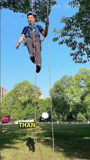 rope climbing trick! Super useful tool revealed