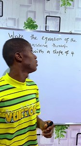 Gradient of the line. #maths #mathematics #mathstutor | Maths with Esomnofu.