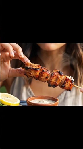 Eating Smoky BBQ Chicken Bites | Only Eating Sounds | ASMR Food