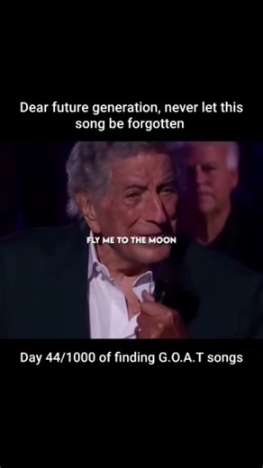 find1000goatsongs on Instagram: "Follow @find1000goatsongs for more... Lady Gaga and Tony Bennett shared a poignant moment during their final collaborative performances at Radio City Music Hall in August 2021, where she requested he sing "Fly Me to the Moon." At 95 years old and battling Alzheimer's, Bennett delivered a remarkable performance of the classic standard, showcasing his enduring vocal talent. The event was part of their "One Last Time" concerts, captured live and later shared widely