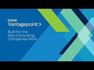 Deltek Vantagepoint for Consulting
