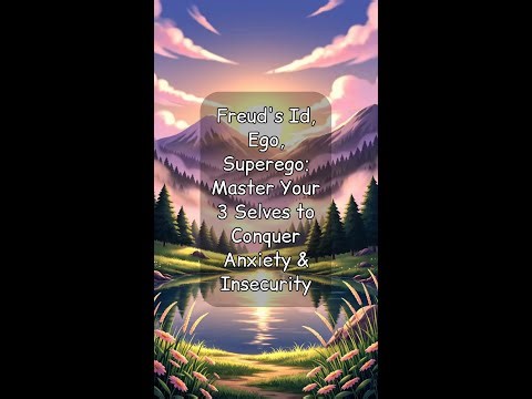 Freud's Id, Ego, Superego: Master Your 3 Selves to Conquer Anxiety & Insecurity