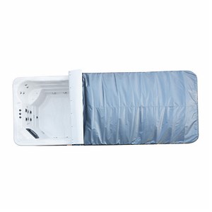 [Hot Item] Customized Anti-UV Waterproof Fabric Roll up Bubble Pool Cover Swim SPA Cover