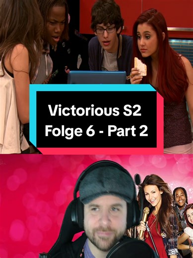Victorious S2 - Folge 6 REACTION - Part 2 #victorious #victoriajustice #WhatToWatch #fyp #nickelodeon
