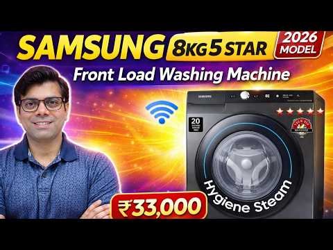 Samsung 8kg 5 Star Front Load Review 2026 | AI Eco Bubble Worth It?