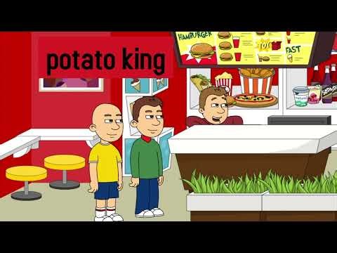 Gayloo misbehaves at Potato King (Laziness)