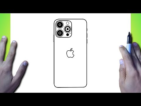 COMO DIBUJAR EL IPHONE 15 PRO MAX
