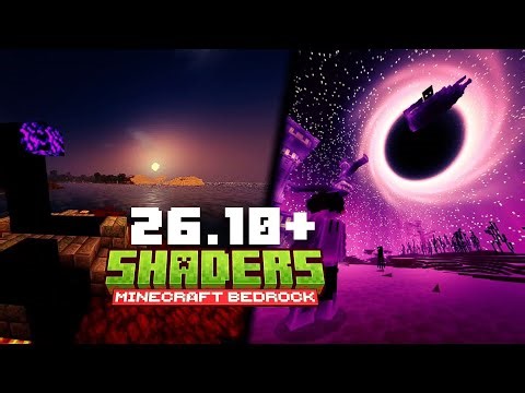 EL MEJOR SHADER PARA MINECRAFT BEDROCK V26.12