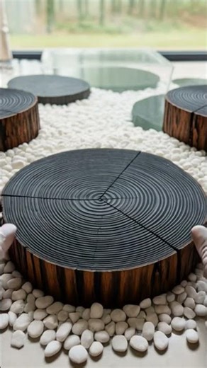 Assorted Epoxy Floors dramatic reveal moments #epoxyfloor #resinart