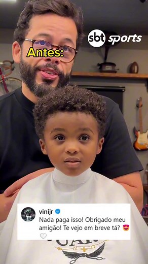 Corte de Cabelo do Vini Júnior: O Vídeo Mais Fofo!