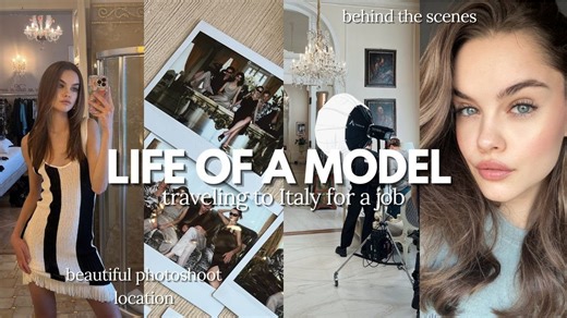 【英字vlog】Marija | 作为模特的生活 | 疯狂的旅行时间表 | 拍摄画报 | 准备出发去米兰时装周