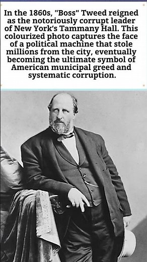 The King of Corruption: Boss Tweed #history