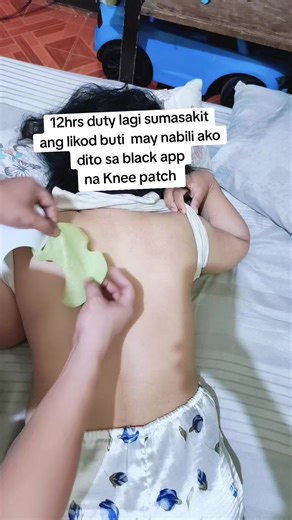 Knee Patch menthol para sa sakit ng likod at tuhod - 12hr relief