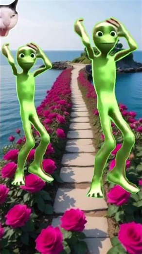 Dame tu cosita Green alien dance #dance #dametucosita #shorts