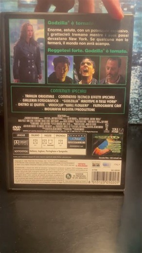 Godzilla (Godzilla - 1998) di Roland Emmerich (DVD - ITA - Amaray - 2001)