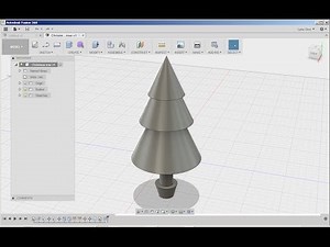 Fusion 360: Christmas tree