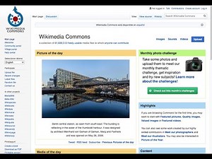 Introducción a Wikimedia Commons