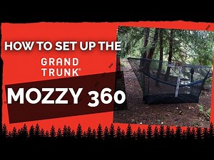 How To Set Up a Grand Trunk Mozzy 360 Full Enclosure Mosquito Netting