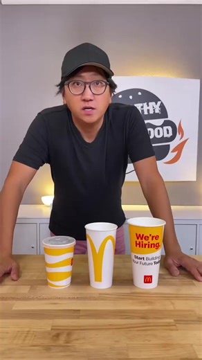 712K views · 4.5K reactions | Did You Know That Mcdonald’s Drinks Are the Same Amount of Liquid Regardless of the Size of the Cup? | The Best Couple Videos | Facebook