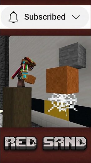HOT/COLD/TEMPERATE BLOCK? (nah it's red sand) #minecraftwiki #minecraftbuilding