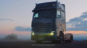 This is how they roll! Hear our ode to truckers everywhere - an acknowledgment of every mile they drive. | Mercedes-Benz Trucks