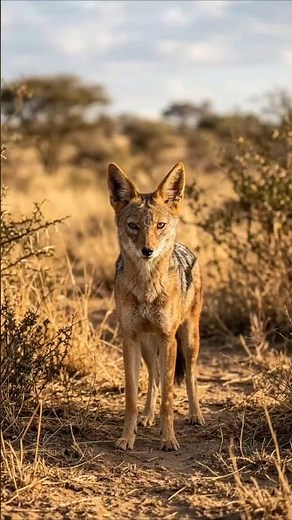 The Fearless Trickster of Africa: The Black-Backed Jackal 🐺🌾