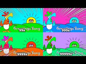 The Greeting Song Shattered by 999999x Speed Klasky Csupo Effects!