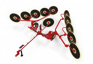 “V” frame with central joint rake CADDY - Enorossi