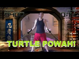 TMNT Training Lair for Kinect! Teenage Mutant Ninja Turtles on Xbox 360