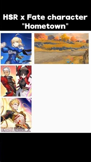 HSR x Fate characters "Hometown" be like.. #honkaistarrail #hsr