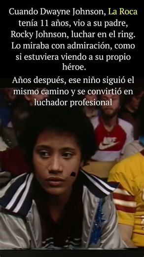 Así empezó la historia de La Roca #Dwayne Johnson