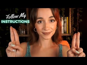 ASMR | Follow My Instructions ✨ (semi-fast/unpredictable)
